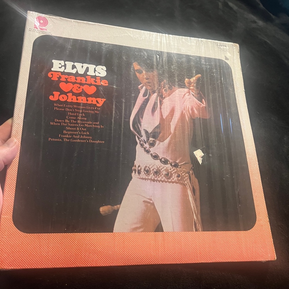 Elvis Frankie & Johnny LP Record 1975